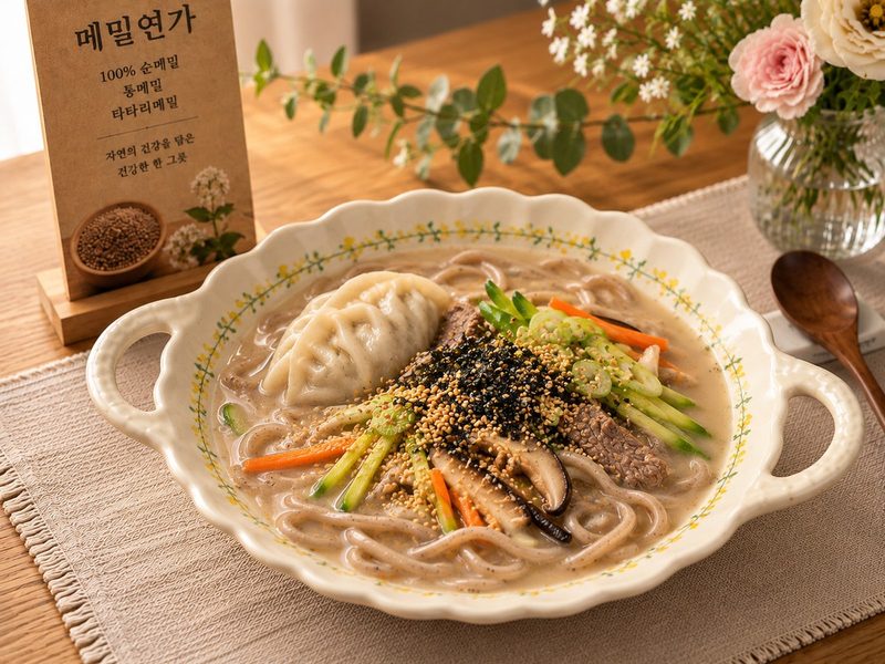 순메밀 칼국수